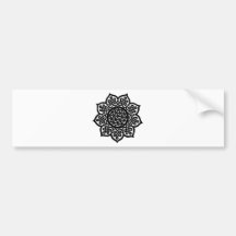 GOTHIC SUN BUMPER STICKER