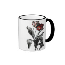 Gothic Tulips Coffee Mugs