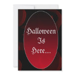 Gothic vampy Halloween invite invitations