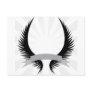 Gothic Wings Crest Design Post Cards