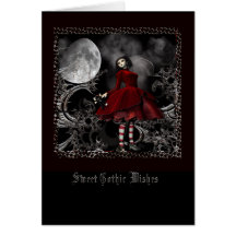 Gothic Wishes Greeting Cards