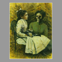 Gothic wolfchild Postcard postcards