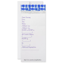 GothicChicz Christmas Party Invitation Card