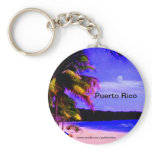 GothicChicz  Puerto Rico Keychain