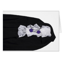 GothicVelvetGlasses111409 Greeting Cards