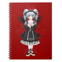 Gothloli Spiral Note Books