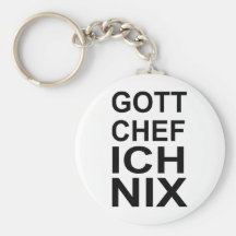 GOTT CHEF ICH NIX KEY CHAINS