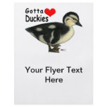 Gotta Love Duckies flyers