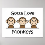 Gotta Love Monkeys posters