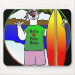 Gotta love polar bears mousepads