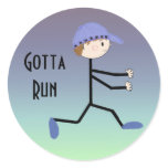 Gotta Run stickers