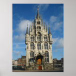 Gouda City Hall Photo Poster posters