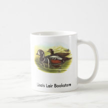 Gould - Harlequin Duck - Histrionicus histrionicus Coffee Mugs