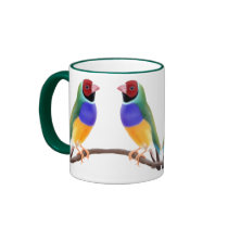 Gouldian Finches Mug