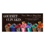 "Gourmet Designer Cupcakes" - Pastry Chef rack cards