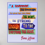Gov Big Enuff Poster