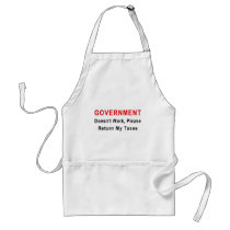 Government Doesn't Work Apron