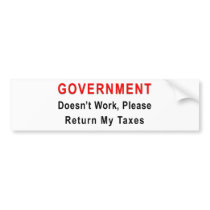 Government Doesn't Work