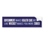 Government & Health Care Bumper Sticker