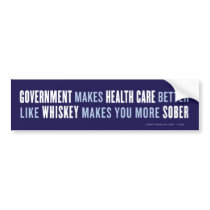 Government & Health Care Bumper Sticker