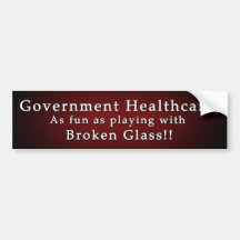 Government Healthcare Bumper Sticker