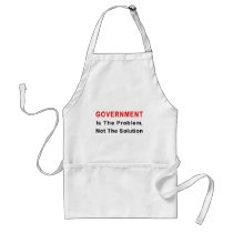 Government Is The Problem Apron