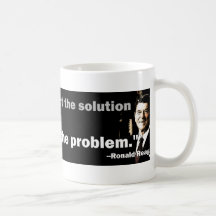 Government is the problem coffee mug