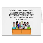 government jury duty joke cards
