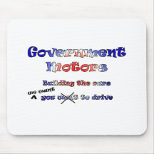 Government Motors Mouse Mat