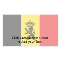 Government Of Belgium, Belgium Business Card Templates