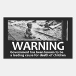 Government Warning Sticker