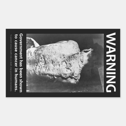 Government Warning Sticker