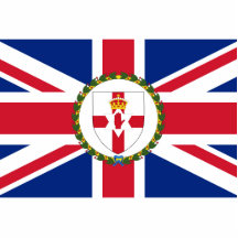 Governor Of Northern Ireland, United Kingdom flag Photo Sculpture