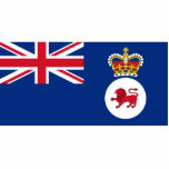 Governor Of Tasmania, Australia flag photo sculptures