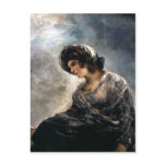 Goya, The Milkmaid of Bordeaux 182527 Oil on canva postcards