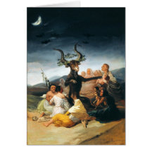 Goya Witches Sabbath Note Card