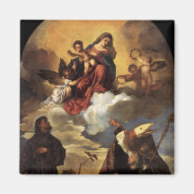'Gozzi Altarpiece' Refrigerator Magnet