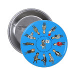 GP Cast Button Blue