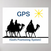GPS Christian Christmas Poster