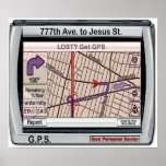 GPS God Personal Saviour Poster