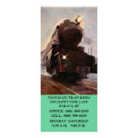 GR8 MISTY EVENING TRAIN RAILROAD THEMED Rack Cards