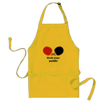 Grab Your Paddle Ping Pong Apron