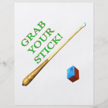 Grab Your Stick Flyers