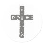 Grace-Amazing gris Sticker