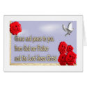 Grace and peace Christian card