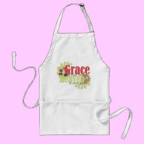 Grace in her steps aprons