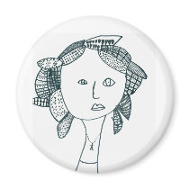 Grace Miller-Hecht Fridge Magnet