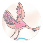 Graceful Flamingo stickers