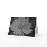Graceful Fower Blank Card