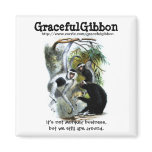 Graceful Gibbon Magnet
